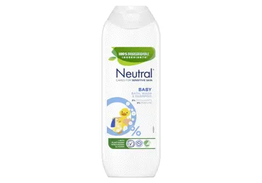 Kūdikių šampūnas-prausiklis NEUTRAL BABY, 250 ml