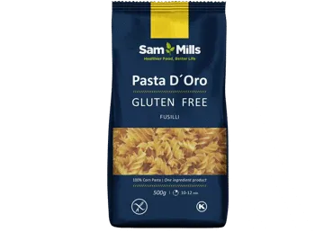 Kukurūzų makaronai SAM MILLS (sraigteliai) be glitimo, 500 g