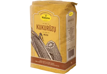 Kukurūzų miltai MALSENA, 1 kg