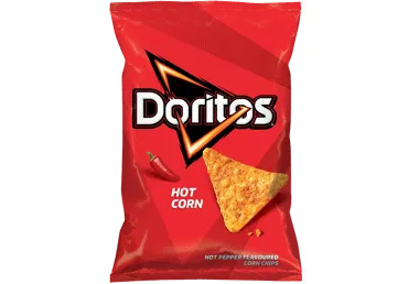 Kukurūzų traškučiai DORITOS, aitriųjų paprikų skonio, 90 g