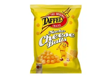 Kukurūzų traškučiai TAFFEL NACHO CHEESE BALLS, sūrio skonio, 260 g