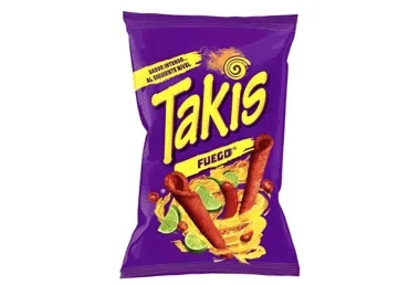 Kukurūzų traškučiai TAKIS FUEGO, 100 g