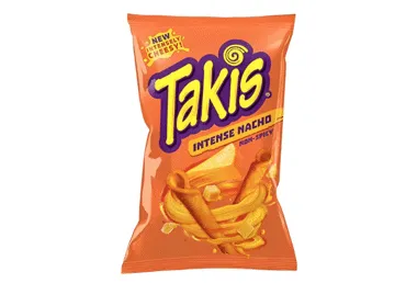 Kukurūzų traškučiai TAKIS INTENSE NACHO, 90 g