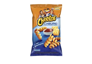 Kukurūzų užkandis, CHEETOS Spirals kečupo ir sūrio skonio, 145 g.