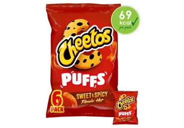 Kukurūzų užkandis CHEETOS SWEET & SPICY, 78 g