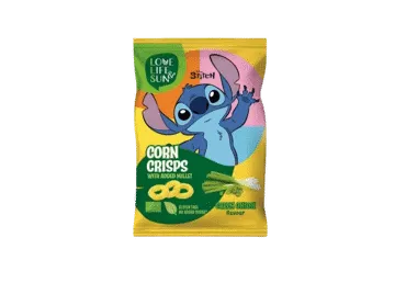 Kukurūzų užkandis DISNEY LILO & STITCH, svogūnų sk., 50 g