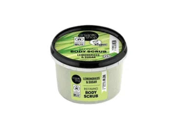 Kūno šveitiklis ORGANIC SHOP LEMONGRASS & SUGAR, 250 ml