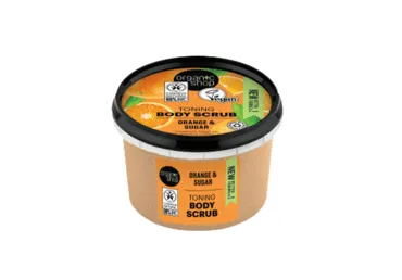 Kūno šveitiklis ORGANIC SHOP ORANGE & SUGAR, 250 ml