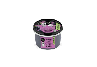 Kūno šveitiklis ORGANIC SHOP POLISHING BLACKBERRY, 250 ml
