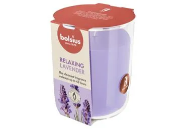 Kvapi žvakė stiklinėje BOLSIUS LAVANDER, 97/85 mm