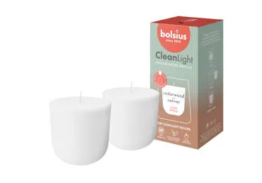 Kvapiosios žvakės papildymas BOLSIUS CEDARWOOD&VETI, 2 vnt.