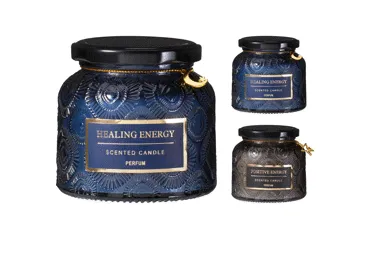 Aromātiskā svece stikla trauciņā 9x8cm