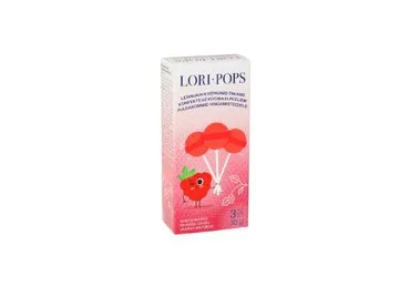 Kvėpavimo takų ledinukai LORI POPS, 3 vnt.