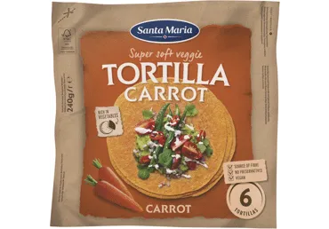 Kviešu tortilja SANTA MARIA burkānu 240g