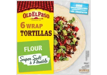 Kvietinės tortilijos OLD EL PASO, 350 g