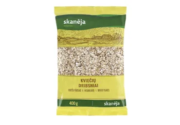 Kvietiniai dribsniai SKANĖJA, 400 g