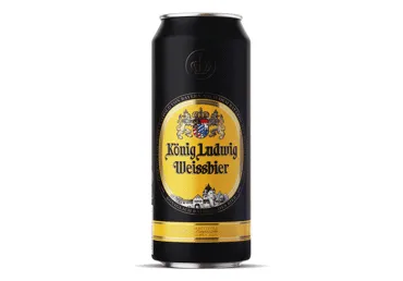 Kvietinis alus KONIG LUDWIG WEISSBIER, 500 ml