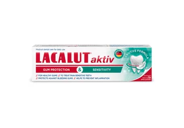 LACALUT sensitive- jautrūs dantys ir švelnus dantų balinimas