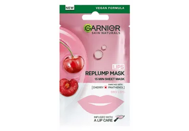 Lakštinė lūpų kaukė GARNIER , 1 vnt.