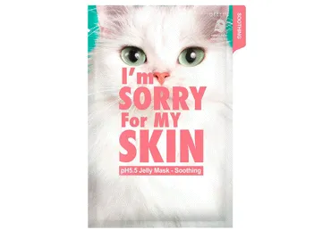 Lakštinė veido kaukė I'M SORRY FOR MY SKIN SOOTHING, 33 ml