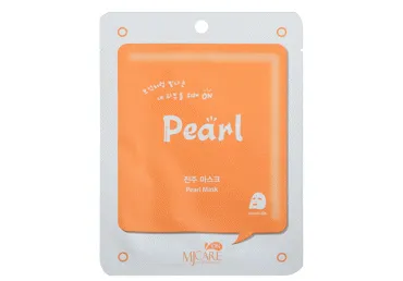 Lakštinė veido kaukė MJCARE PEARL 22 g