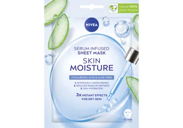 Lakštinė veido kaukė NIVEA SKIN MOISTURE, 1 vnt.