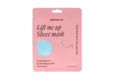 Lakštinė veido kaukė PHARMA OIL LIFT ME UP, 1 vnt.