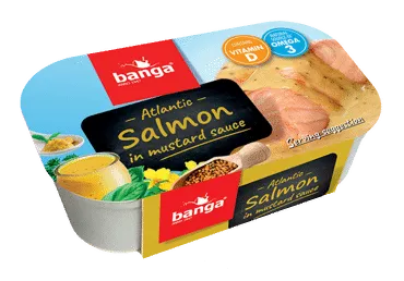Lašiša garstyčių padaže BANGA, 120 g