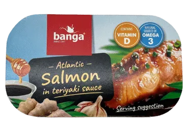 Lašiša terijakio padaže BANGA, 120 g