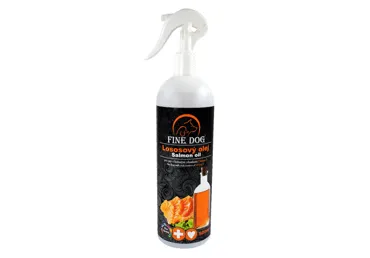 Lašišų aliejus FINE DOG, 500 ml