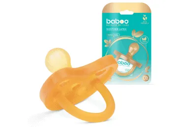 Lateksinis apvalus čiulptukas BABOO, 6+ mėn., 1 vnt.