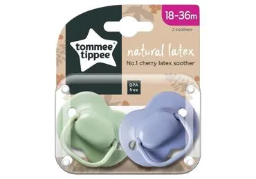 Lateksinis apvalus čiulptukas TOMMEE TIPPEE, 18-36 mėn., 2 vnt.