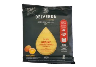 Lazanijos lakštai DELVERDE, Nr. 109 (su kiaušiniais), 500 g
