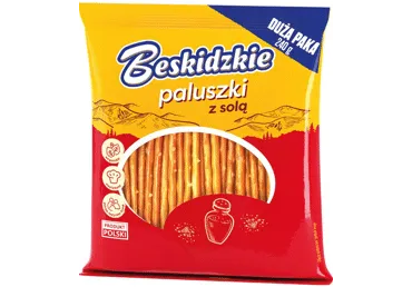 Lazdelės su druska AKSAM BESKIDZKIE, 240 g