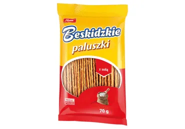 Lazdelės su druska AKSAM BESKIDZKIE, 70 g