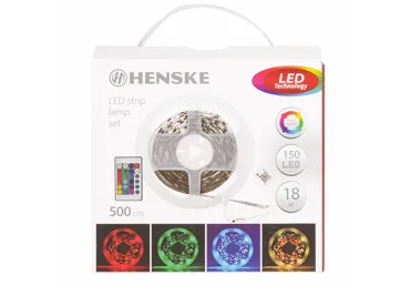 LED juostos rinkinys HENSKE, 1 vnt.