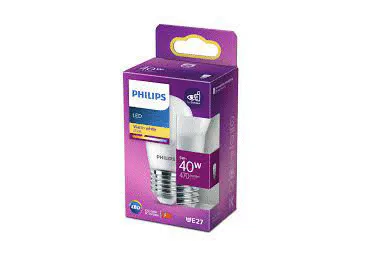 LED lemputė PHILIPS, E27, 40 W, 470 lm, 1 vnt.