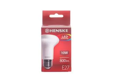 LED spuldze R63 E27 10W 800lm HENSKE