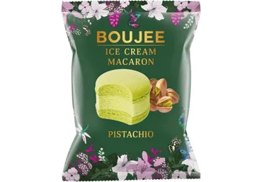 Saldējums makarūns pistācijau BOUJEE 60g