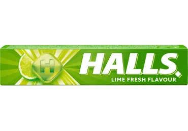 Ledinukai HALLS, žaliųjų citrinų skonio, 33.5 g