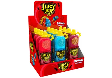 Konfektes BAZOOKA Juicy Drop Pop 26g