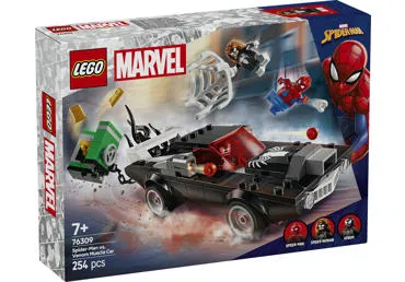 LEGO® Marvel Žmogus voras prieš Venomo galingą automobilį 76309