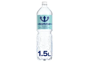 Lengvai gazuotas vanduo NEPTŪNAS, 1.5 l