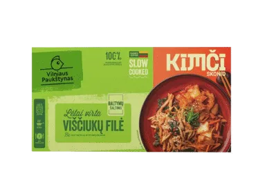 Lėtai virta vištienos filė HEAT & EAT, kimčių skonio, a. r., 400 g