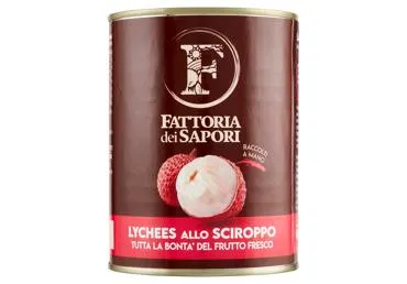 Ličiai FATTORIA dei SAPORI sirupe, 580 ml