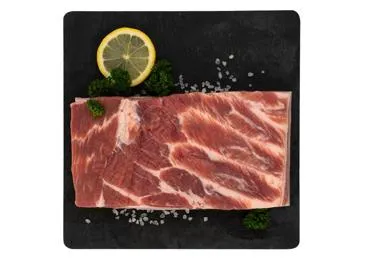 Lietuviška kiaulienos šoninė be kaulo, atšaldyta, be antibiotikų, 1 kg