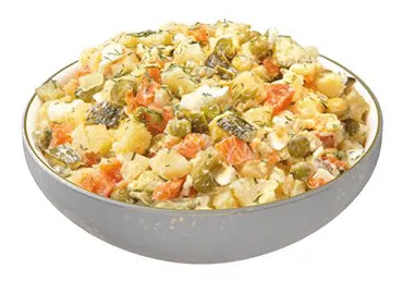 Lietuviška mišrainė su dešra, 1 kg