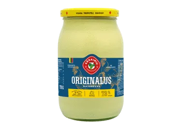 LIETUVIŠKAS ORIGINALUS majonezas, 73 % rieb., 770 ml