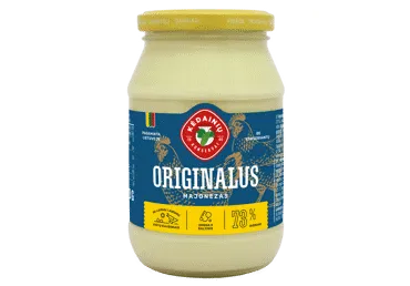 LIETUVIŠKAS ORIGINALUS majonezas su tryniais, 73 % rieb., 420 g