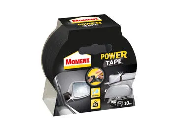 Lipni juosta MOMENT POWER TAPE (juoda, 10 m), 1 vnt.